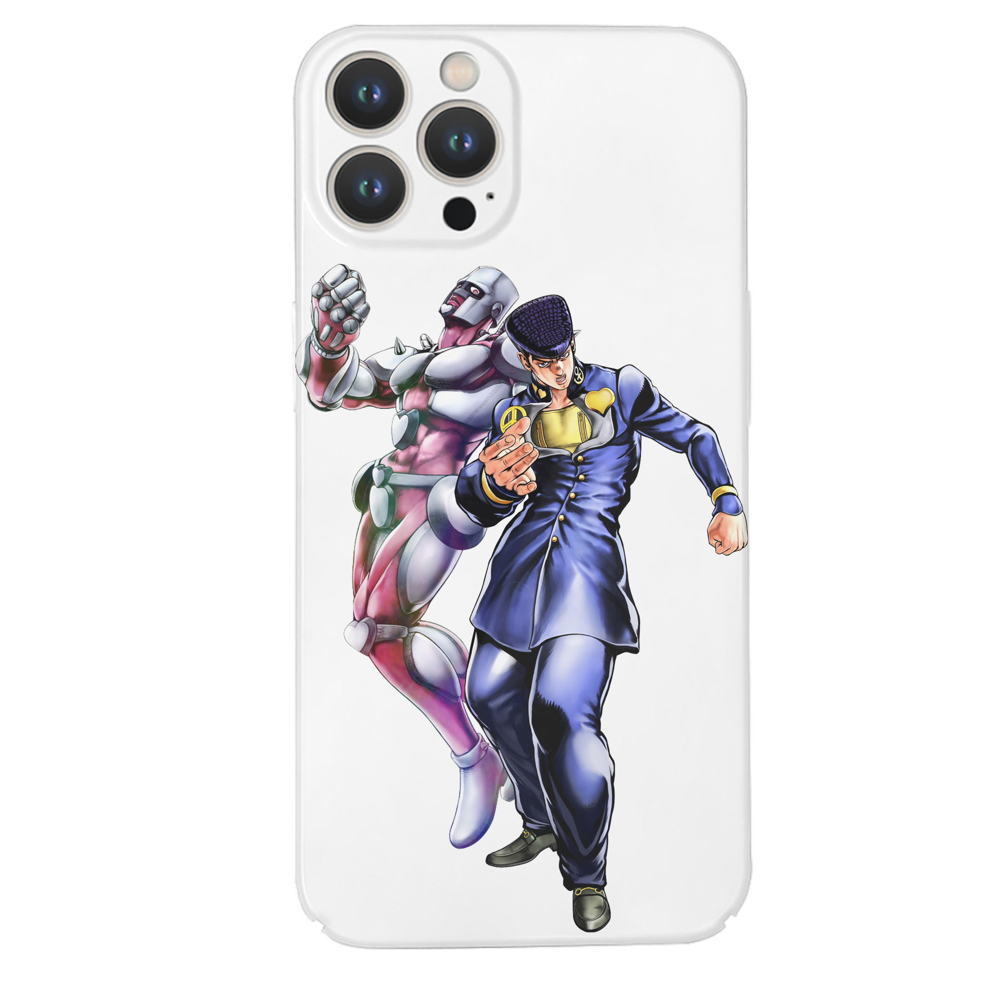 （画像用） ジョジョの奇妙な冒険 ひがしかた じょうすけ JoJo's Bizarre Adventure Higashikata Josuke 【iPhone 14シリーズ対応】ハードケース
